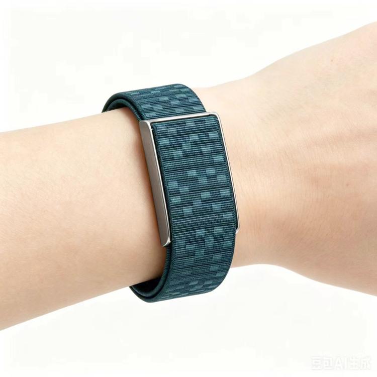 Watch Frame Integrated Nylon Hook and Loop Fastener Watch Band, For Amazfit Helio Strap