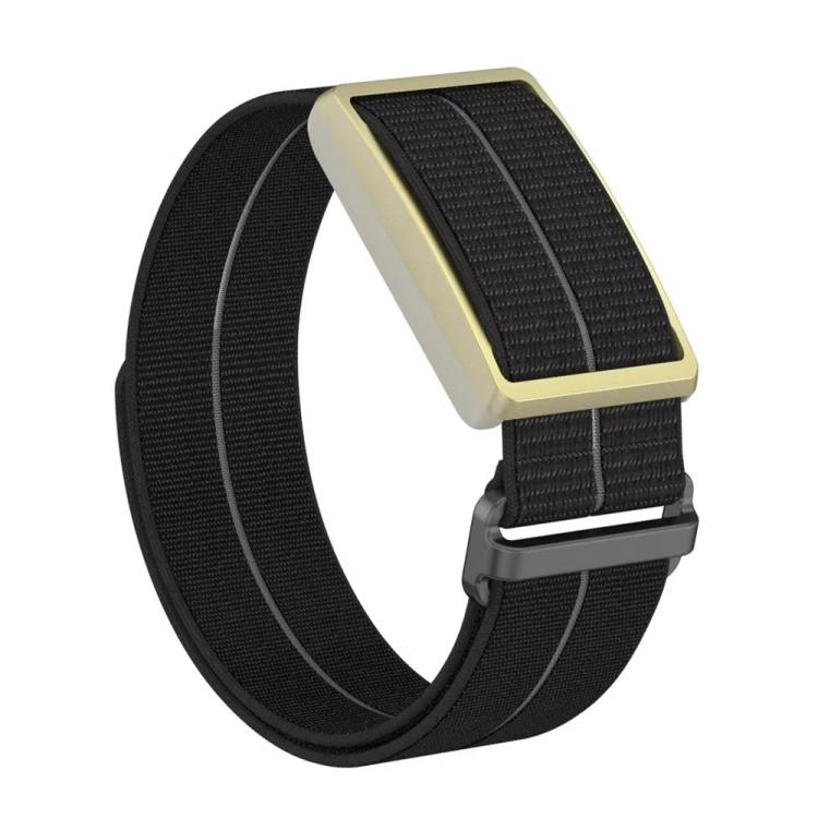 For Polar Loop xDfind Metal Square Buckle Feather Yarn Breathable Nylon Loop Watch Band, S Wrist Circumference 135–170 mm, L Wrist Circumference 170-235mm
