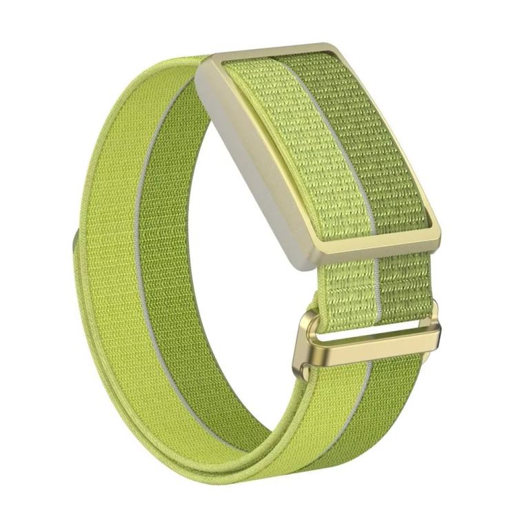 For Polar Loop xDfind Metal Square Buckle Feather Yarn Breathable Nylon Loop Watch Band, S Wrist Circumference 135–170 mm, L Wrist Circumference 170-235mm