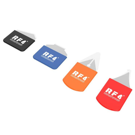 RF4 RF-DA12 Multifunction Mobile Phone Disassemble Scraping Tin Rework Blade Set, RF-DA12