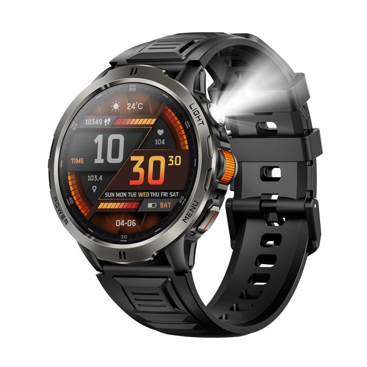 KT92 1.7-inch TFT Display 3ATM Smart Watch with Roller Control & 1000mAh Battery