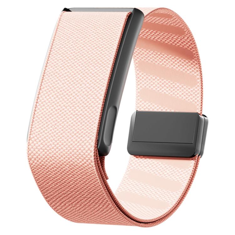 Metal Frame Integrated Magnetic Clasp Nylon Watch Band, For WHOOP 5.0 Regular