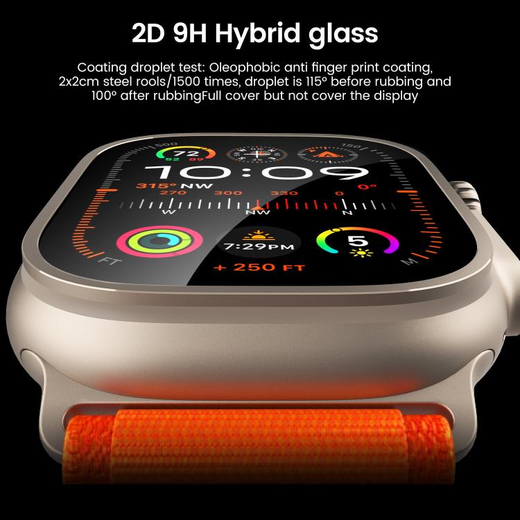 Easy Install Box Dust-Free Screen-printed Tempered Glass Film, For Apple Watch Series 6 / 5 / 4 / SE 44mm, For Apple Watch Series 6 / 5 / 4 / SE 40mm, For Apple Watch Series 11 / 10 46mm, For Apple Watch Series 11 / 10 42mm                             ...