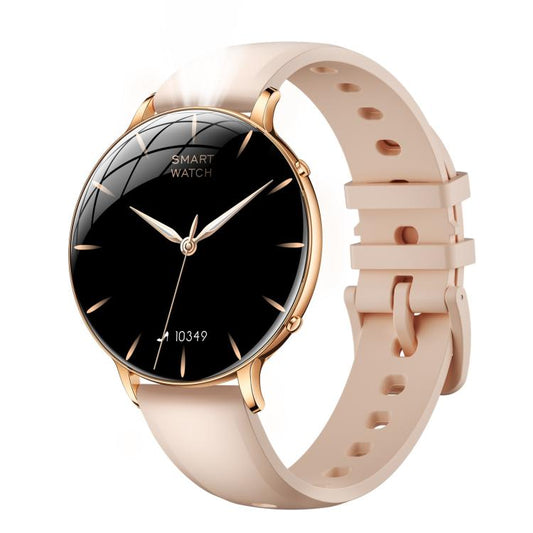M201 1.32-inch Ultra-thin Curved Screen Women Smart Watch with Flashlight & IP68