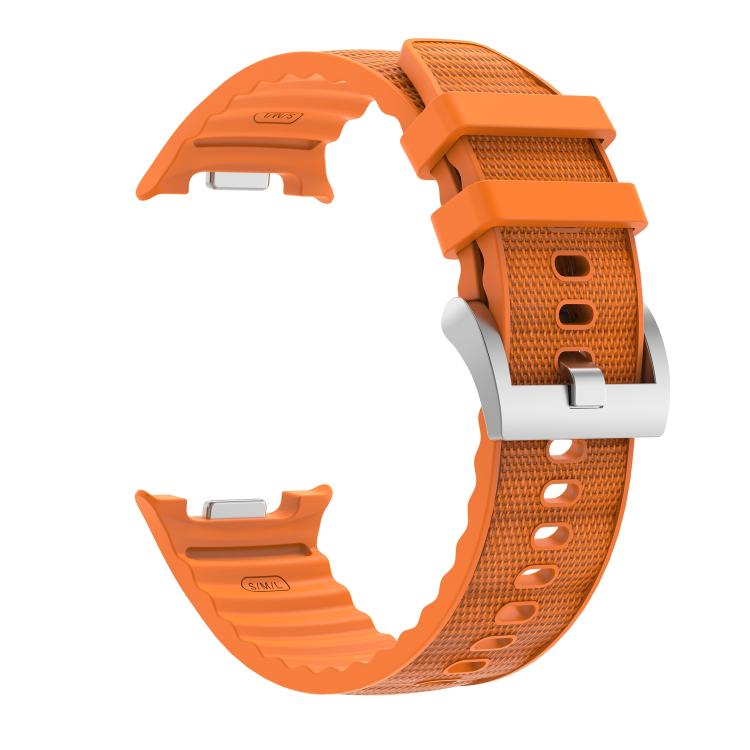 Functional Sports Solid Color Silicone Watch Band, For Galaxy Watch9/8/9 Cassic/8 Cassic