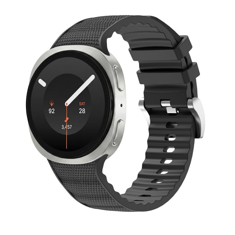 Functional Sports Solid Color Silicone Watch Band, For Galaxy Watch9/8/9 Cassic/8 Cassic