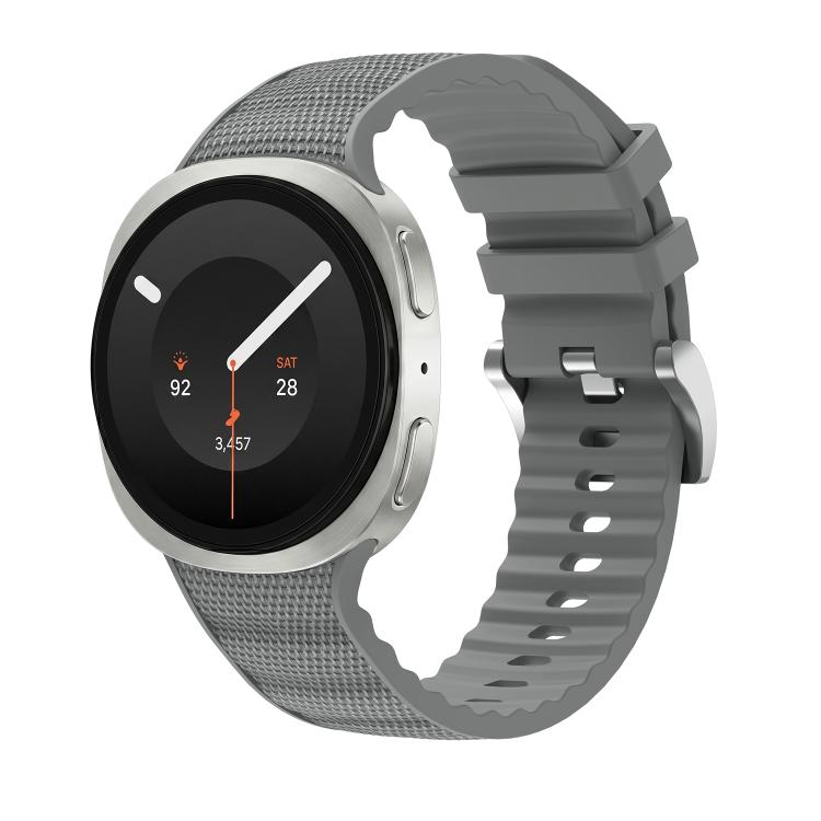 Functional Sports Solid Color Silicone Watch Band, For Galaxy Watch9/8/9 Cassic/8 Cassic