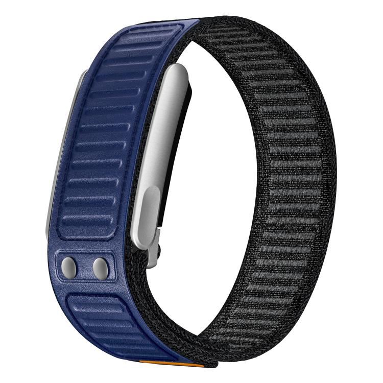 Navigator Two Color Nylon Hybrid Microfiber Leather Watch Band, For WHOOP 5.0
