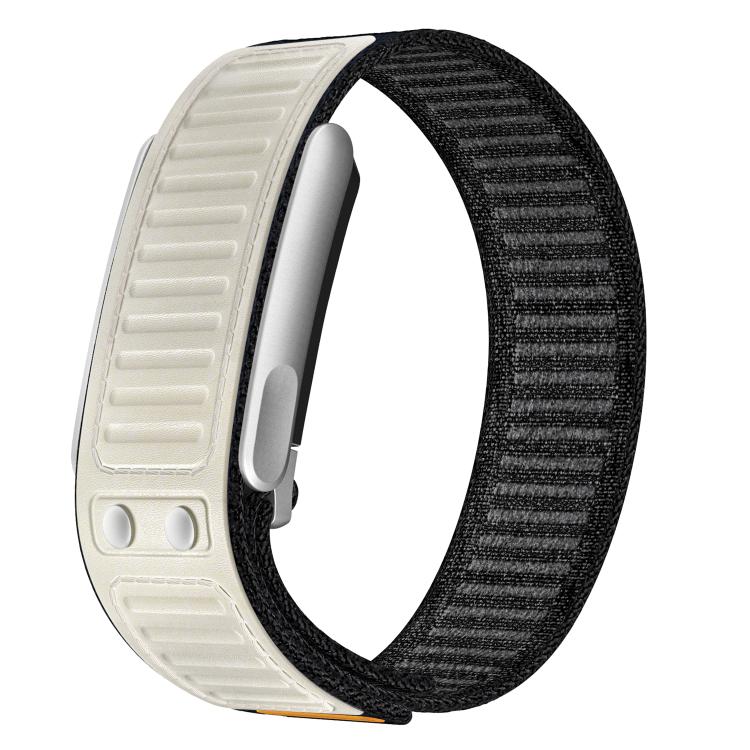 Navigator Two Color Nylon Hybrid Microfiber Leather Watch Band, For WHOOP 5.0