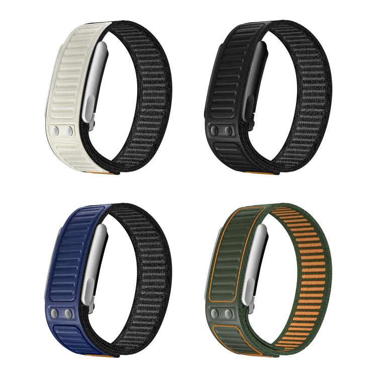 Navigator Two Color Nylon Hybrid Microfiber Leather Watch Band, For WHOOP 5.0