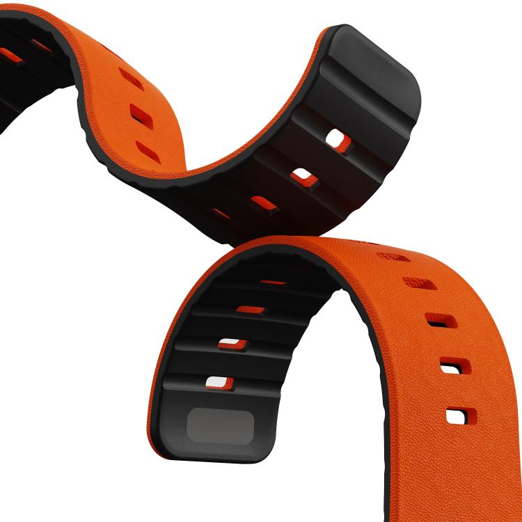 Sunray Textured Nail Clasp Magnetic Silicone Watch Band, For Apple Watch 46mm / 49mm / 45mm / 44mm, For Apple Watch 42mm / 41mm / 40mm / 38mm