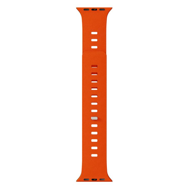 Sunray Textured Nail Clasp Magnetic Silicone Watch Band, For Apple Watch 46mm / 49mm / 45mm / 44mm, For Apple Watch 42mm / 41mm / 40mm / 38mm