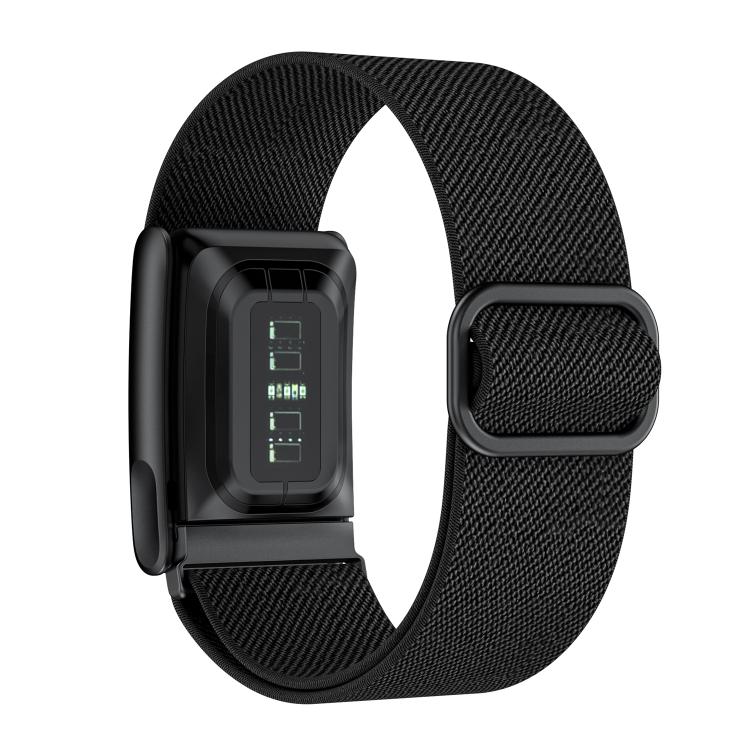Slide Clasp Elastic Nylon Watch Band, For WHOOP 5.0 Electrocardiogram, For WHOOP 5.0 Regular