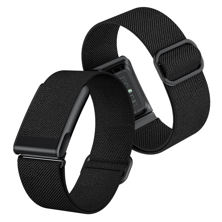 Slide Clasp Elastic Nylon Watch Band, For WHOOP 5.0 Electrocardiogram, For WHOOP 5.0 Regular