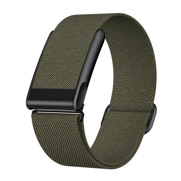 Slide Clasp Elastic Nylon Watch Band, For WHOOP 5.0 Electrocardiogram, For WHOOP 5.0 Regular
