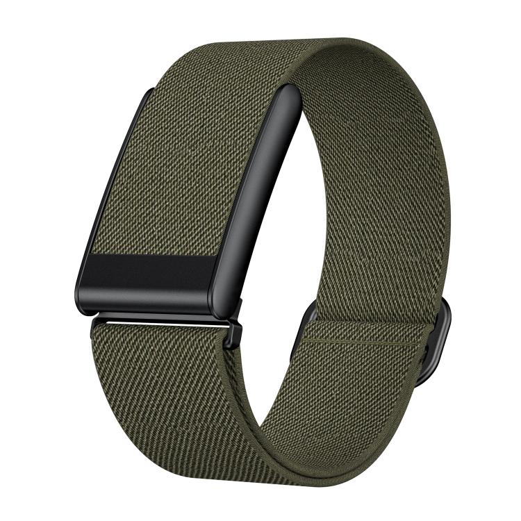 Slide Clasp Elastic Nylon Watch Band, For WHOOP 5.0 Electrocardiogram, For WHOOP 5.0 Regular