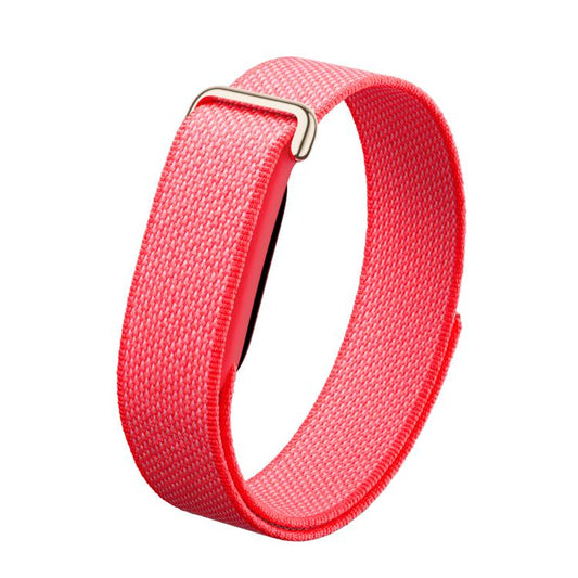 Nylon Braided Hook and Loop Fastener Watch Band, For Google Fitbit Air