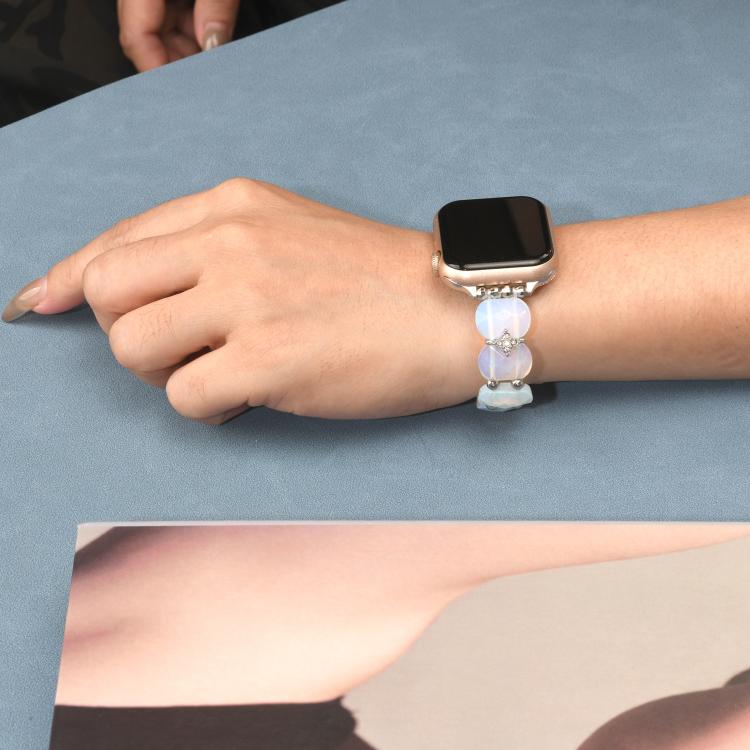 Cross Rhinestone Chain Crystal Watch Band, For Apple Watch 46mm / 49mm / 45mm / 44mm, For Apple Watch 42mm / 41mm / 40mm / 38mm