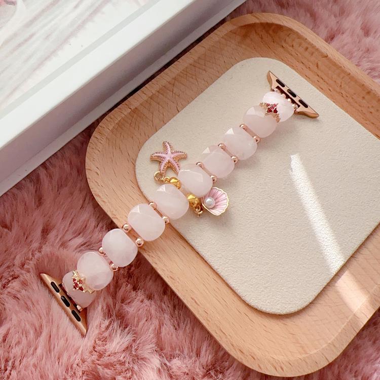 Cross Rhinestone Chain Crystal Watch Band, For Apple Watch 46mm / 49mm / 45mm / 44mm, For Apple Watch 42mm / 41mm / 40mm / 38mm