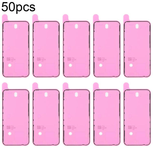 50pcs OEM Back Housing Cover Adhesive, Airtightness Test Compatible, For iPhone 14, For iPhone 14 Plus, For iPhone 15, For iPhone 15 Plus, For iPhone 15 Pro Max, For iPhone 15 Pro, For iPhone 16, For iPhone 16 Plus, For iPhone 16 Pro Max               ...
