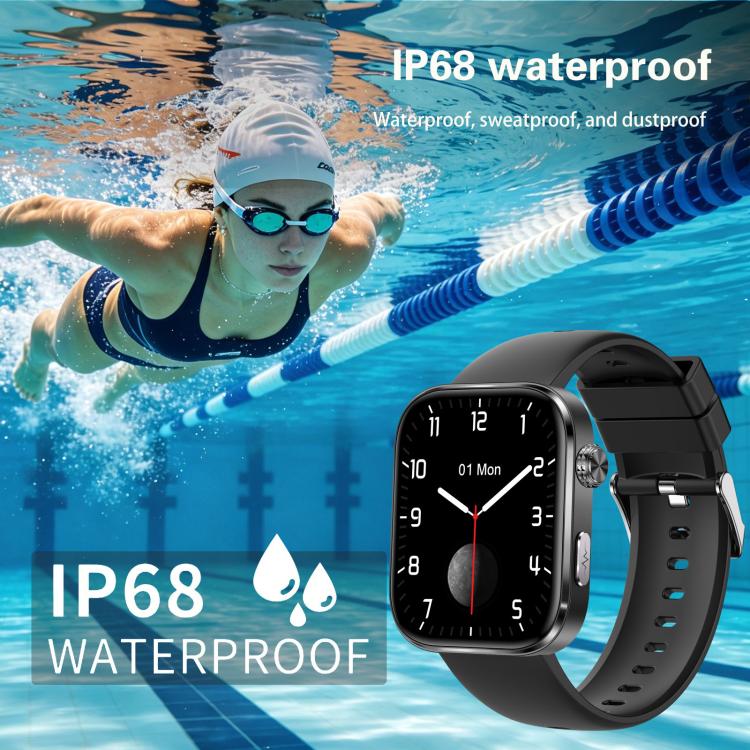 GE53 Smart Watch, 1.92 inch Screen, BT Call, ECG, ECG Heart Rate, Blood Oxygen, Blood Pressure