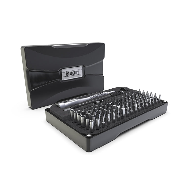 JAKEMY JM-8177 106 in 1 Screwdriver Bit Head Extension Rod Multi-functional Combination Repair Tool Set, JM-8177