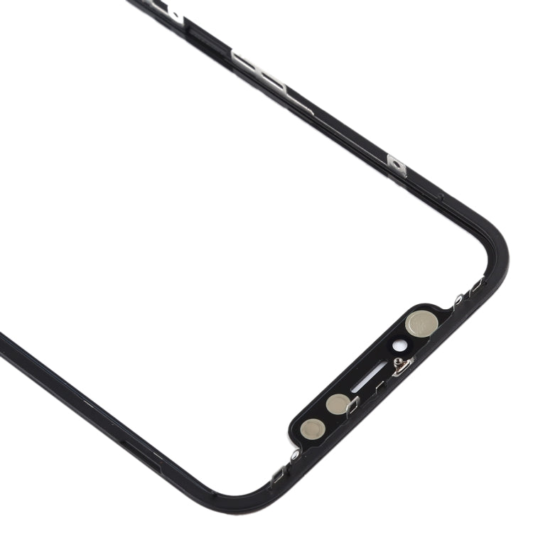 Front Screen Outer Glass Lens with Frame & OCA Optically Clear Adhesive for iPhone 11, For iPhone 11 (with OCA)
