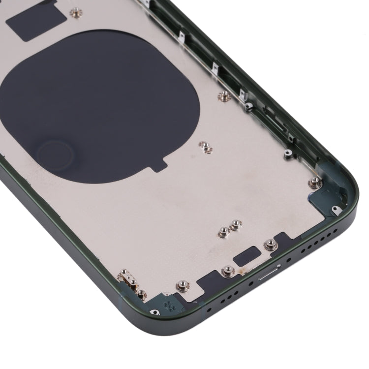 Frosted Frame Back Housing Cover with Appearance Imitation of iP13 Pro for iPhone 11, for iPhone 11(Frosted Frame,Green)