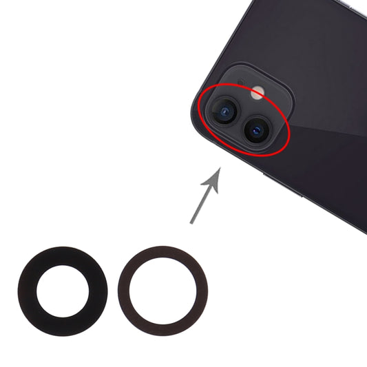 Back Camera Lens for iPhone 12, For iPhone 12