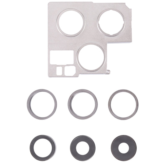 Camera Lens Cover With Retaining Bracket for iPhone 13 Pro Max(Graphite), For iPhone 13 Pro Max