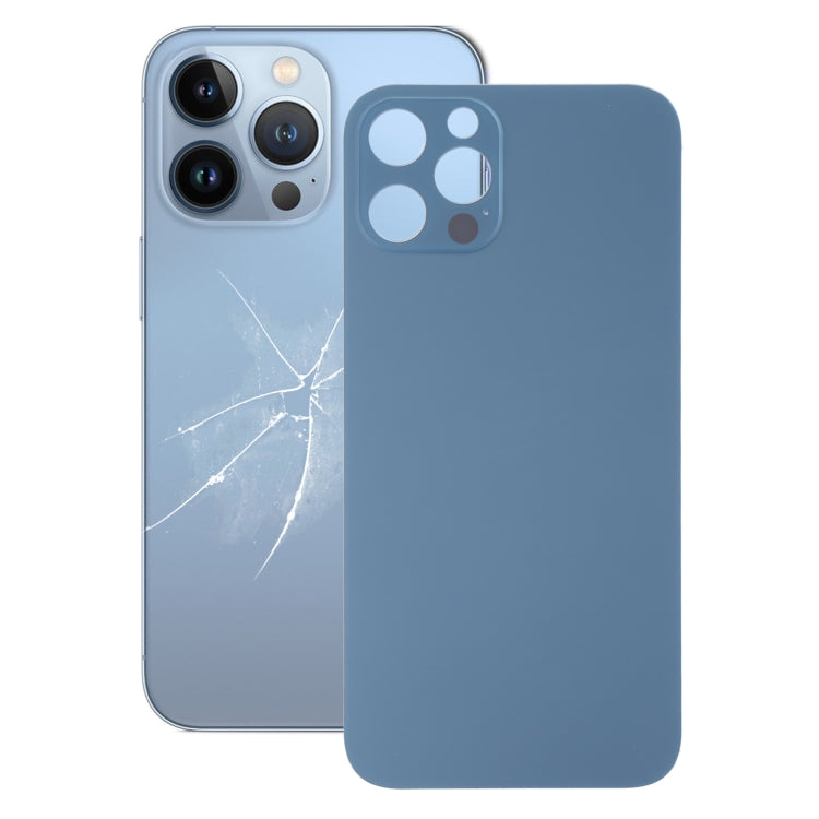 Easy Replacement Big Camera Hole Glass Back Battery Cover for iPhone 13 Pro Max, For iPhone 13 Pro Max(Not Disassemble)