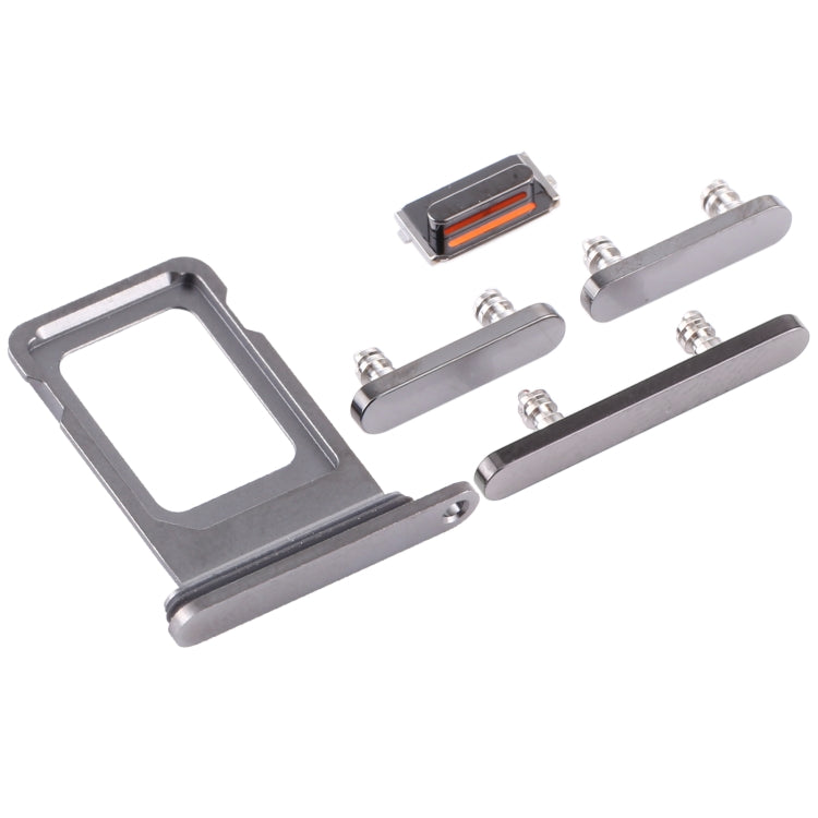 SIM Card Tray + SIM Card Tray + Side Keys for iPhone 12 Pro Max, For iPhone 12 Pro Max (double card)