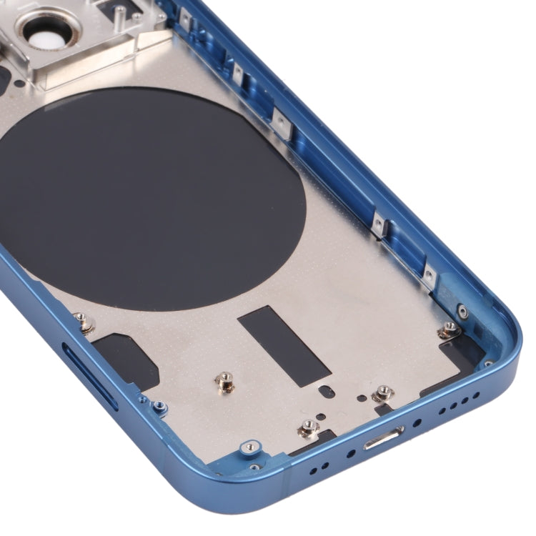Back Housing Cover with SIM Card Tray & Side  Keys & Camera Lens for iPhone 13 Mini, For iPhone 13 Mini