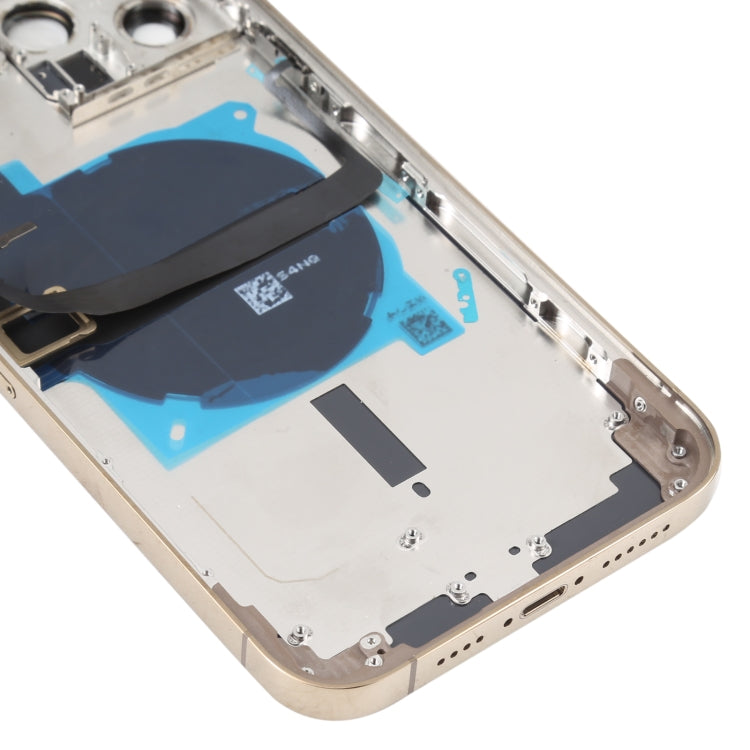 For iPhone 13 Pro Max Battery Back Cover with Side Keys & Card Tray & Power + Volume Flex Cable & Wireless Charging Module, For iPhone 13 Pro Max(Assembly)