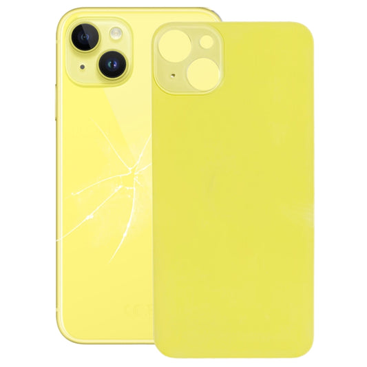 Easy Replacement Big Camera Hole Glass Back Battery Cover for iPhone 14, For iPhone 14(Easy Replacement), For iPhone 14(Not Disassemble)