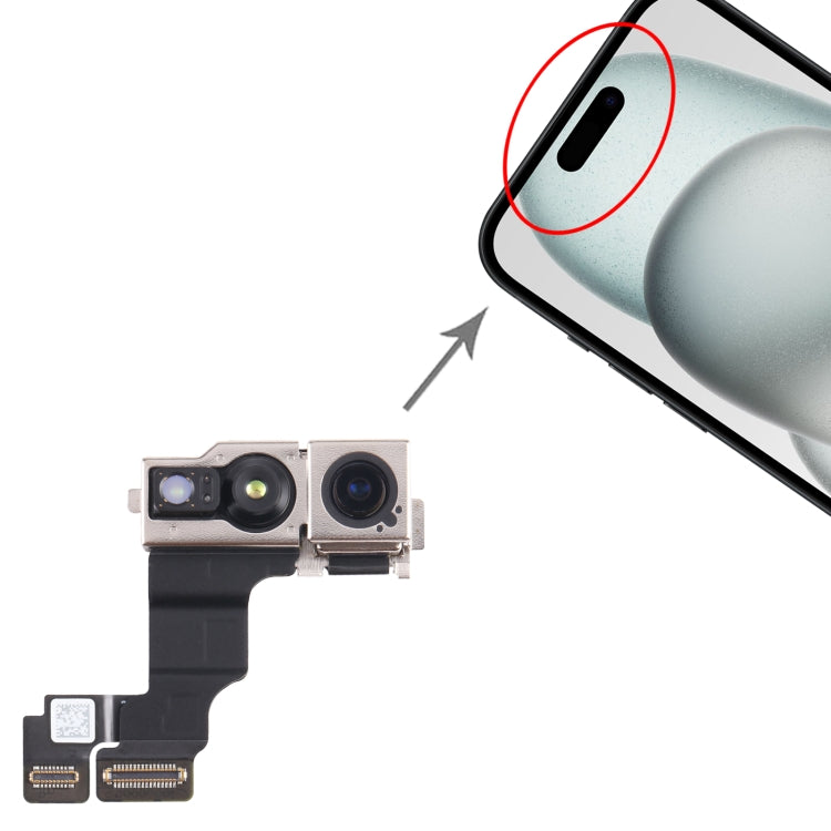 For iPhone 15 Front Facing Camera, For iPhone 15