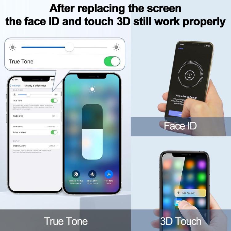 JK Hard OLED Screen For iPhone 15, For iPhone 15