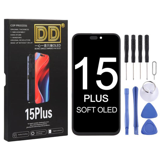 For iPhone 15 Plus DD Soft OLED Screen, For iPhone 15 Plus (Soft OLED)