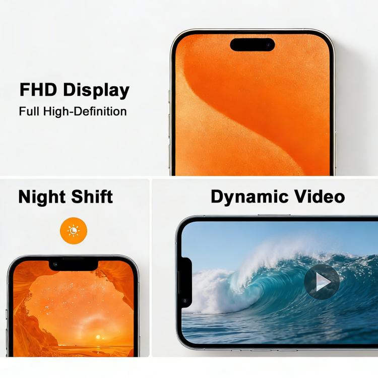 HXL Soft OLED Screen For iPhone 15 Pro Max, For iPhone 15 Pro Max