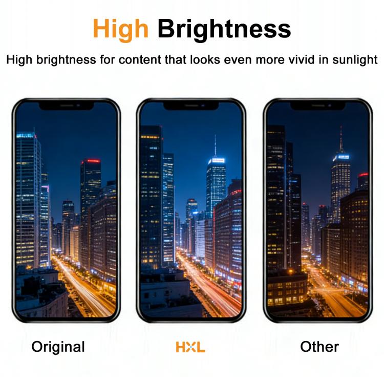 HXL Soft OLED Screen For iPhone 16, For iPhone 16