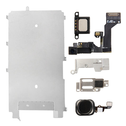 6 in 1 for iPhone 6s LCD Repair Accessories Part Set, For iPhone 6s (Black), For iPhone 6s (White Set)