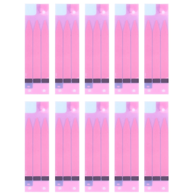 10 PCS for iPhone 7 Plus Battery Adhesive Tape Stickers, For iPhone 7 Plus