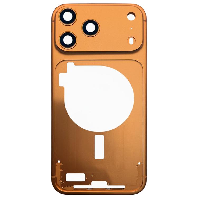 For iPhone 17 Pro Max Middle Frame Bezel Plate with Camera Lens Cover, For iPhone 17 Pro Max