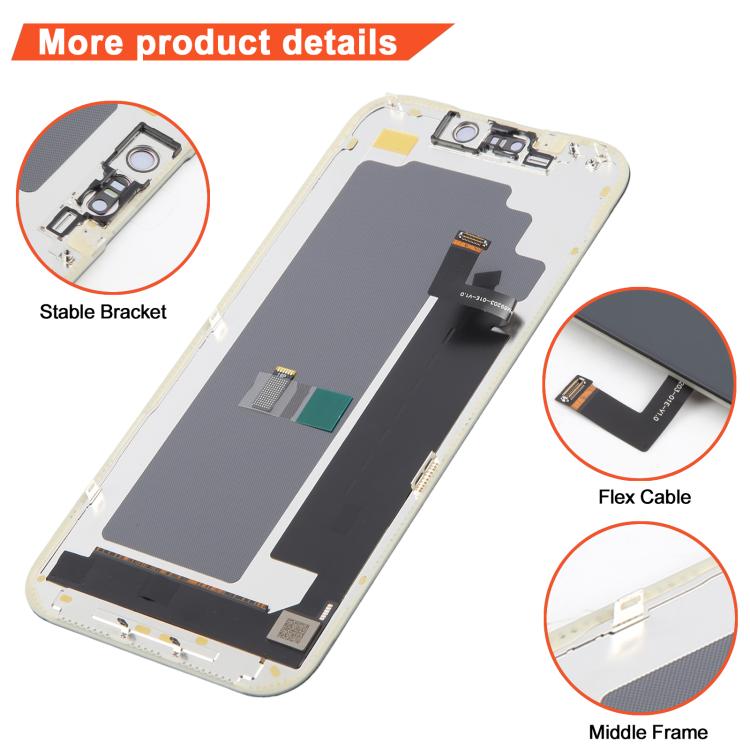 For iPhone 17 Pro Max DD Hard OLED Screen, For iPhone 17 Pro Max(Hard LCD)