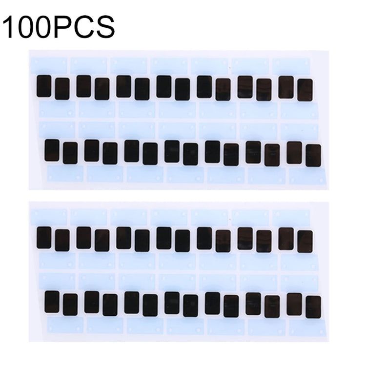 100 PCS LCD Display Flex Cable Black Adhesive Strip Sticker for iPhone 8, For iPhone 8