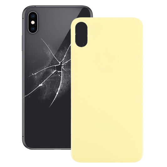 Easy Replacement Big Camera Hole Glass Back Battery Cover for iPhone X / XS, For iPhone X / XS (Not Disassemble)