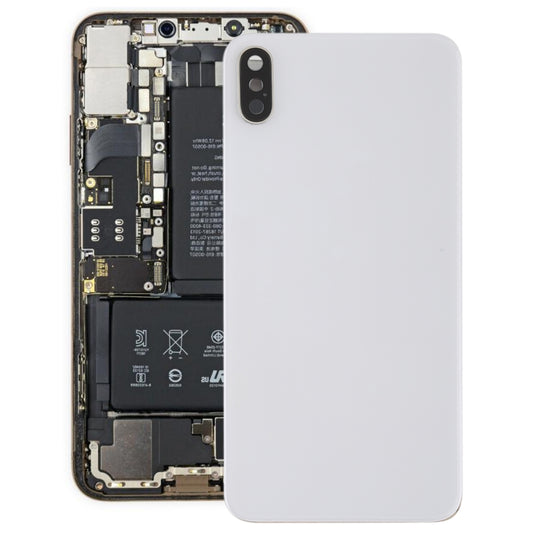 Battery Back Cover with Back Camera Bezel & Lens & Adhesive  for iPhone XS Max, For iPhone XS Max with Adhesive