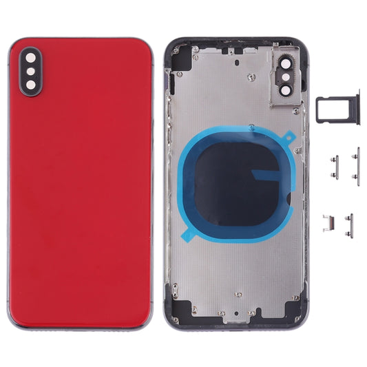 Battery Back Cover with Camera Lens Frame & SIM Card Tray & Side Keys for iPhone XS Max, For iPhone XS Max, For iPhone XS Max (Camera Lens+Side Keys), For iPhone XS Max with Side keys, For iPhone XS Max with Camera Lens Frame