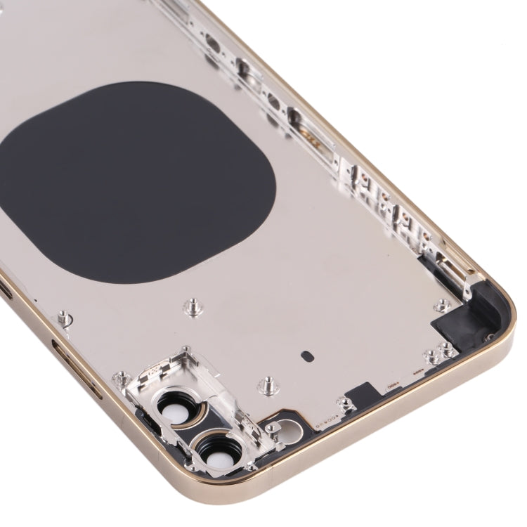 Back Housing Cover with Appearance Imitation of iP13 Pro Max for iPhone XS Max, for iPhone XS Max(Gold), for iPhone XS Max(Blue, for iPhone XS Max(White)
