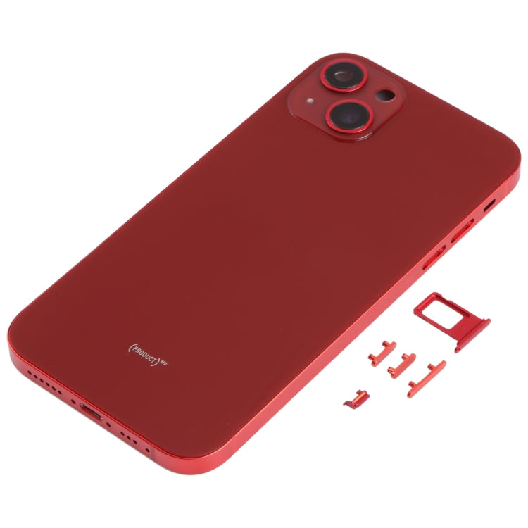 Back Housing Cover with Appearance Imitation of iP13 for iPhone XR, For iPXR to i13(Red), For iPXR to i13(Blue), For iPXR to i13(Purple), For iPXR to i13(Pink), For iPXR to i13(Green), For iPXR to i13(White)
